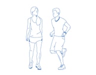 Club Pilates studio front illustration